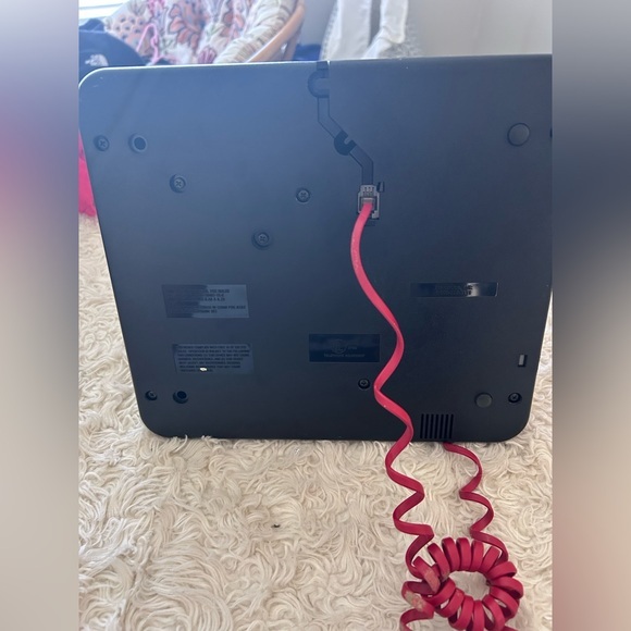 Vintage Mickey Mouse Phone with Red‎ and Yellow Accents - Picture 4 of 9